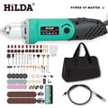 Engraver Electric Drill 500W 6-Speed Rotary Tool Kit - High-Power Grinder & Polisher for Woodworking