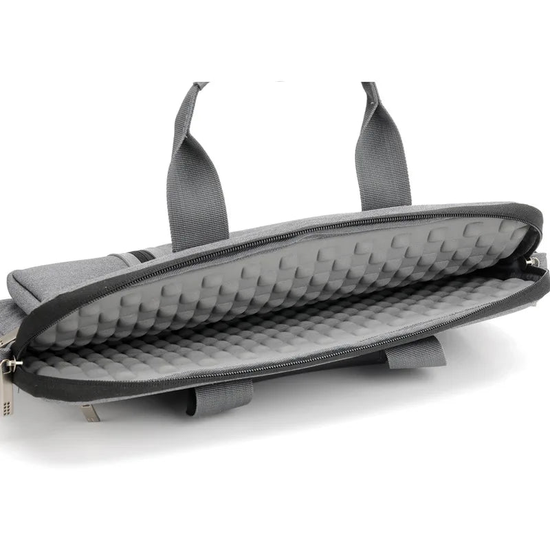 Laptop Sleeve Messenger Bag – Polyester Protective Case, Fits 13.3"/14"/15.6"/17.3" Laptops (33–45 cm)