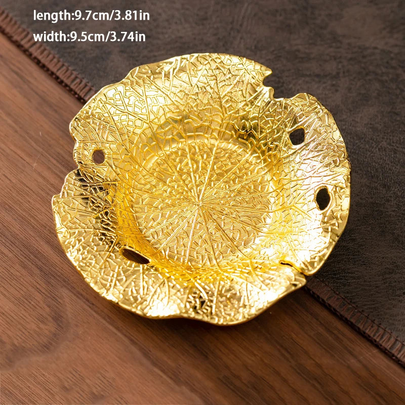 Metal Drink Coaster — Modern Round Table Coaster for Cups & Glasses