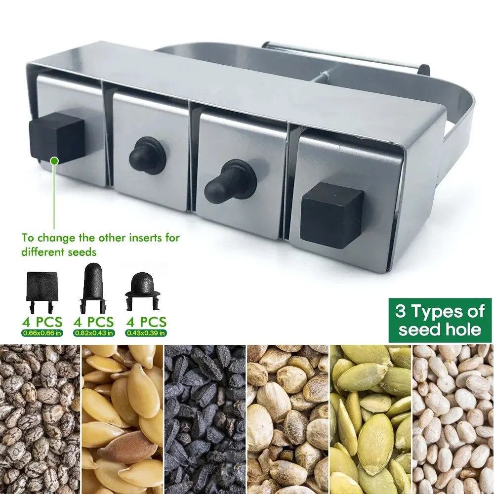 2-Inch (5 cm) Handheld Soil Block Maker - Manual Seedling Soil Blocker for Greenhouse & Home Garden