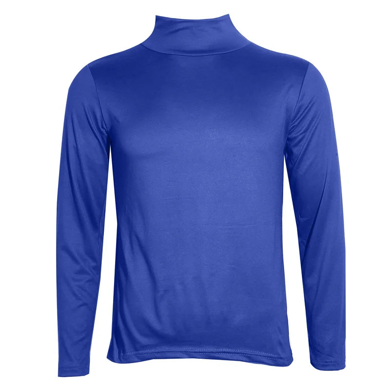 Men's Thermal Turtleneck Long Sleeve Shirt - Slim Fit Lightweight Winter Base Layer