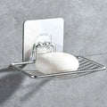 Wall-Mounted Stainless Steel Soap Rack – Drainage Soap Tray & Shelf for Bathroom & Kitchen