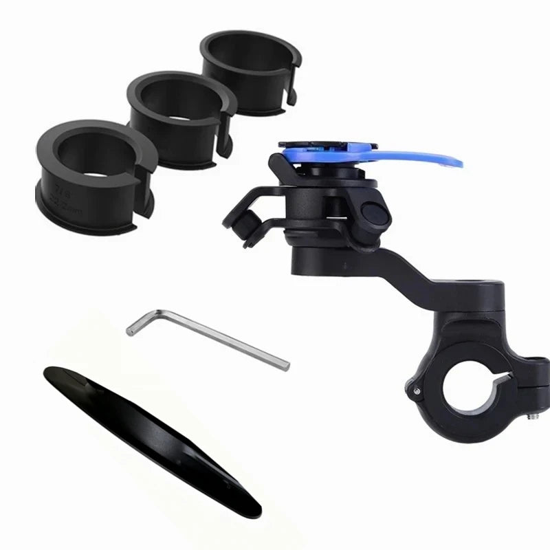 Universal Bike & Motorcycle Phone Holder – Handlebar Mount for 4.7–7.2 in Phones, Adjustable Anti-Shake Clamp