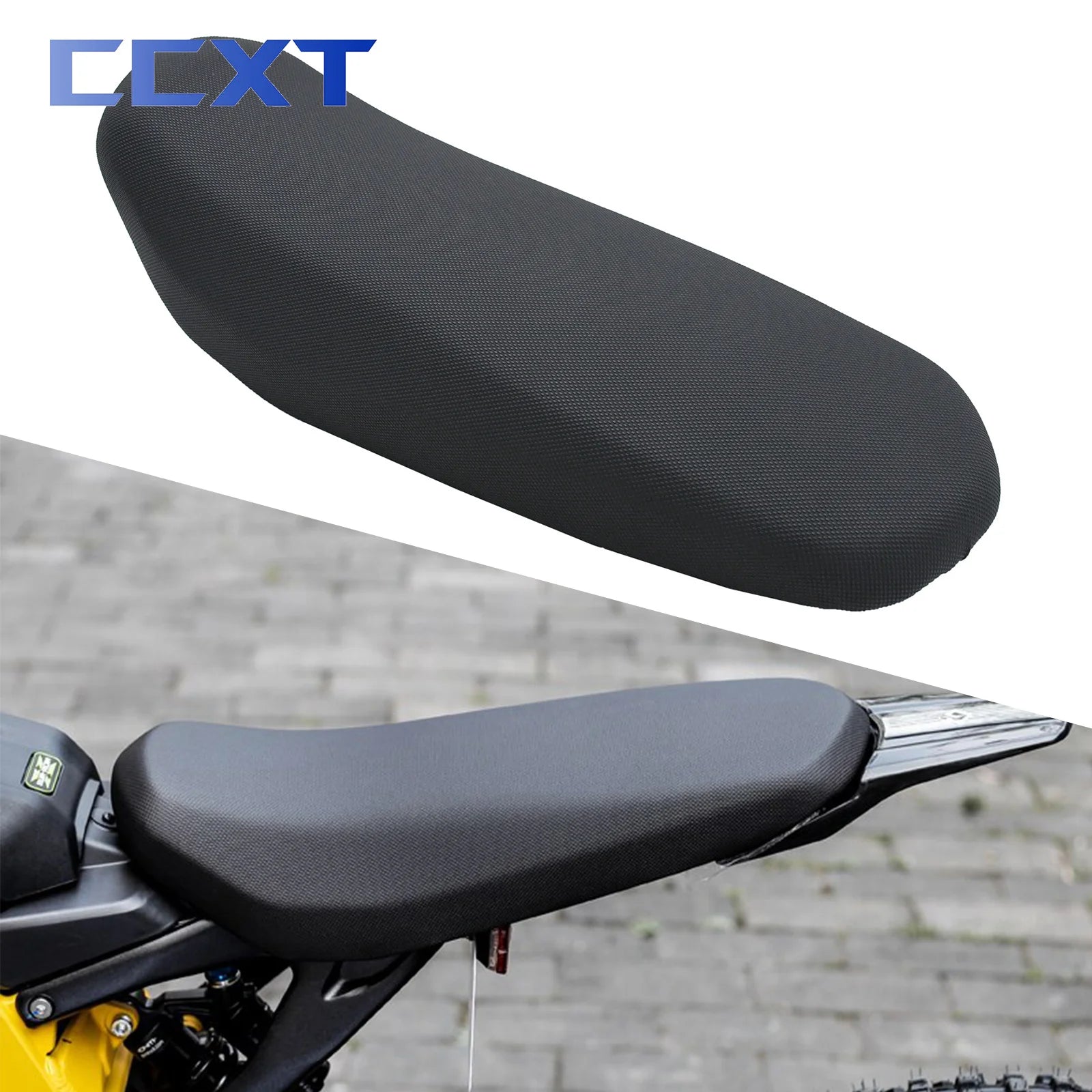 Motocross Leather Rear Seat Cushion Waterproof Replacement for S/X Electric Dirt Bikes