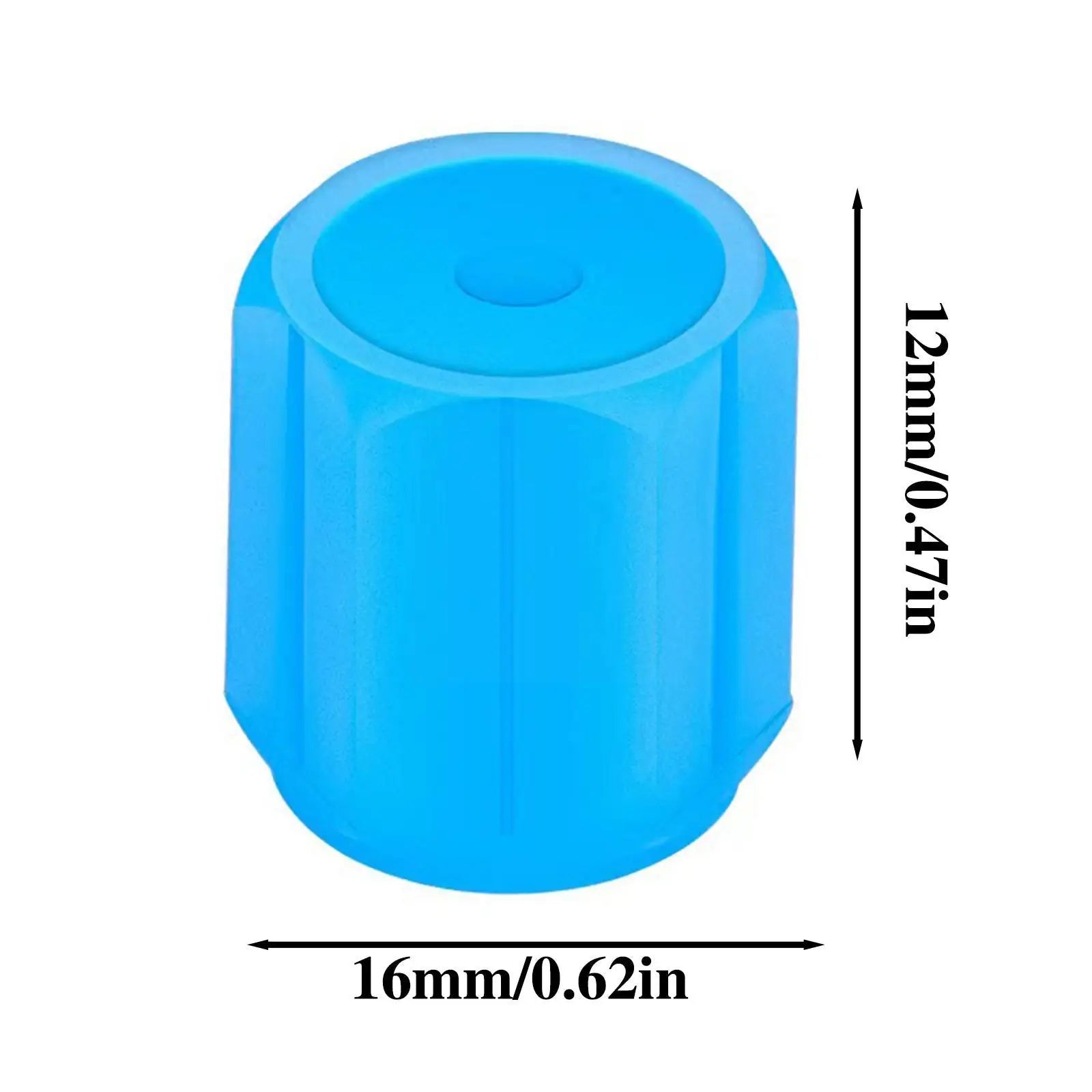 4-Pack Luminous Tire Valve Stem Caps 16×12×12mm (0.63×0.47×0.47 in) Glow-in-the-Dark Rhinestone Wheel Caps for Car Motorcycle Bike