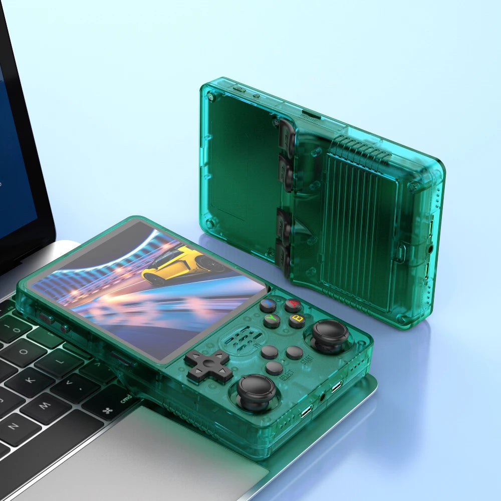 4.0-Inch IPS Retro Handheld Game Console — Linux 64-Bit, 64GB Built-In, TF Expandable to 256GB, Wi‑Fi, Type-C Portable Pocket Gaming