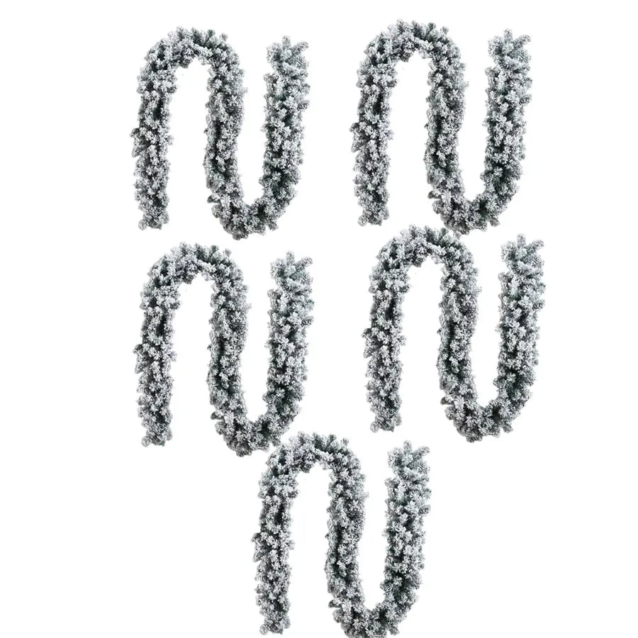 Berry Christmas Garland - Artificial Holiday Garland with Berries for Indoor & Outdoor, 6 ft (1.8 m) or 9 ft (2.7 m)