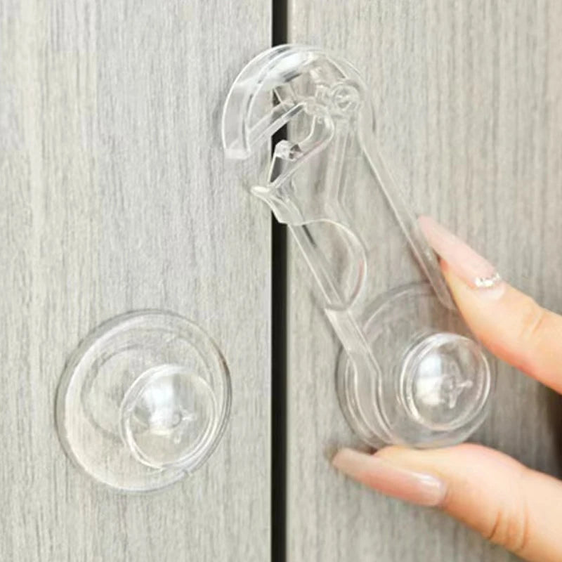 6-Pack Baby Cabinet Locks, Childproof Drawer & Refrigerator Safety Straps, Anti-Pinch Home Protection