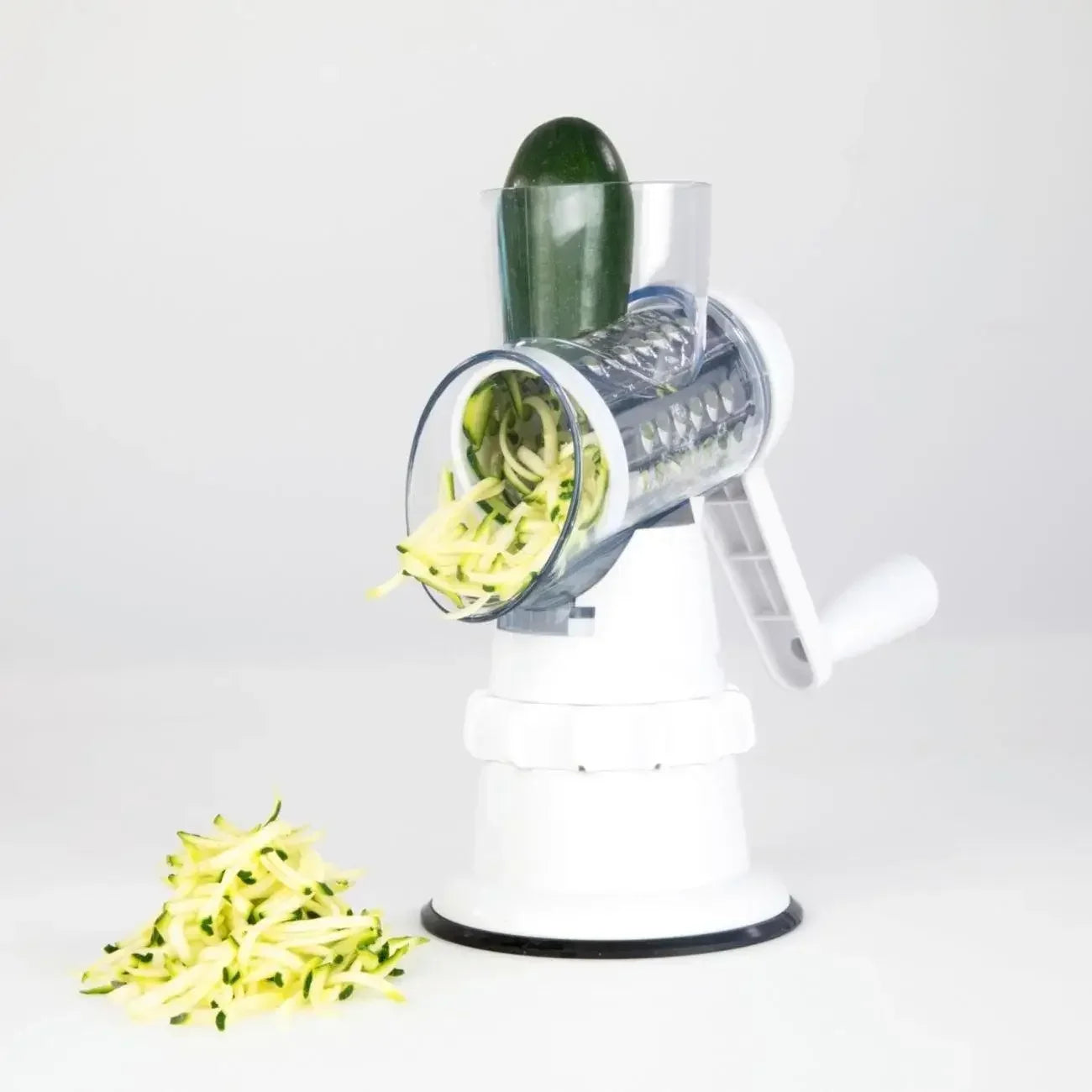 3-in-1 Vegetable Slicer Mandoline Manual Cutter, Round Chopper & Shredder for Potatoes, Fruits & Vegetables