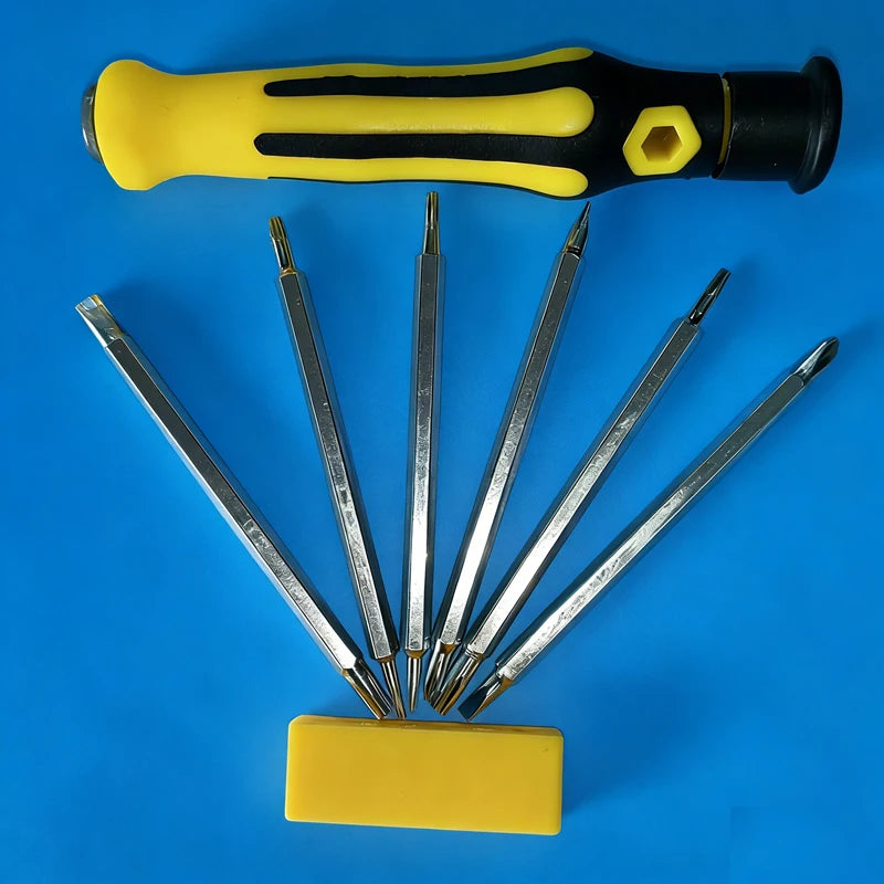12-in-1 Magnetic Precision Screwdriver Set Multi-Bit Repair Kit for Electronics Phones and Watches