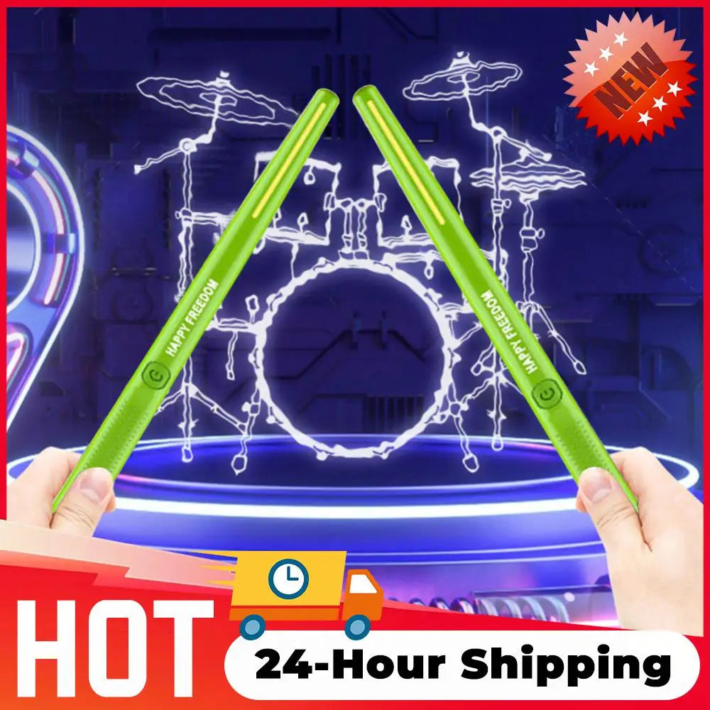 Smart air drumsticks and pedals virtual drum set, view 3