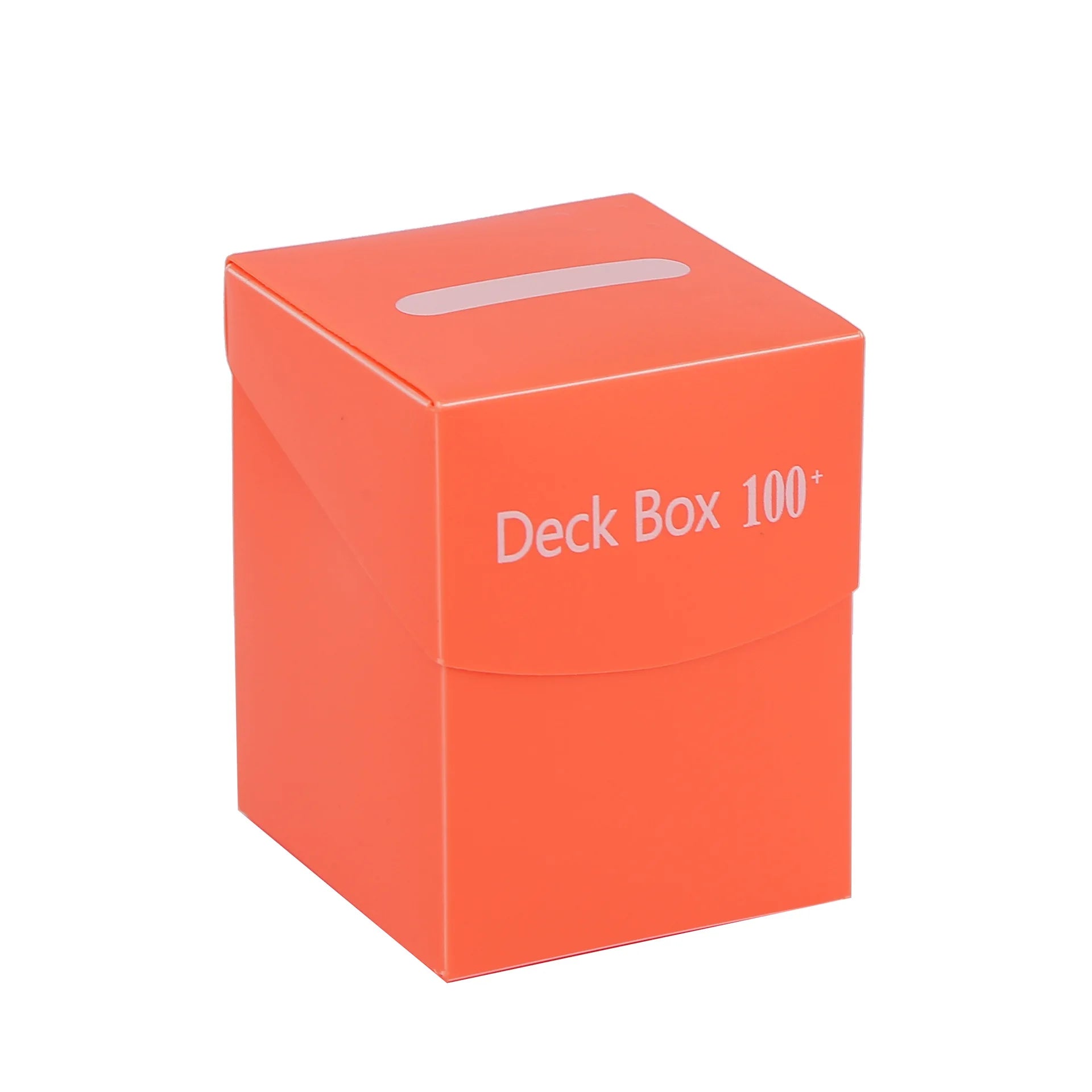 Deck Card Storage Box for 100+ Cards – Playing Card Carrying Case for Trading & Baseball Cards, Portable Deck Box for Games