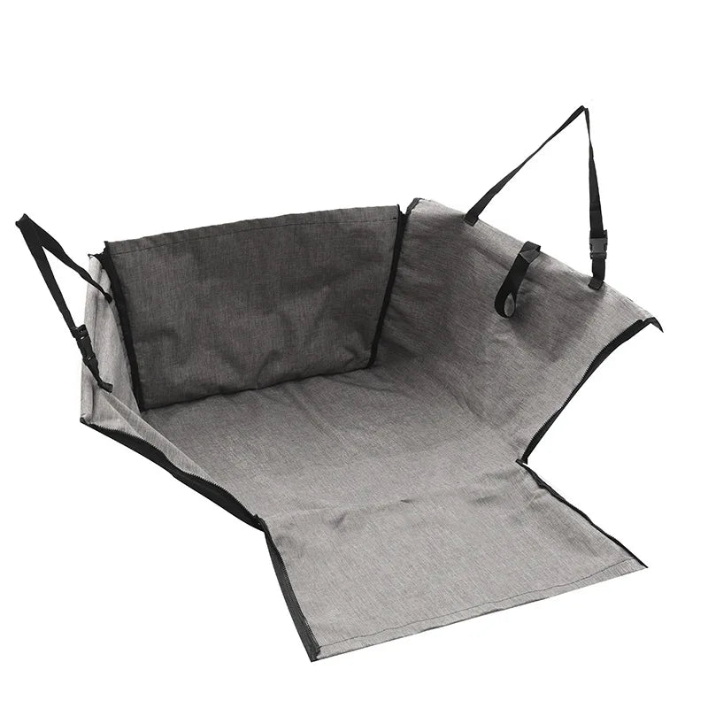 Pet Car Seat Cover Hammock for Dogs & Cats Waterproof Rear Bench Protector 60x35x53 cm (23.6x13.8x20.9 in)