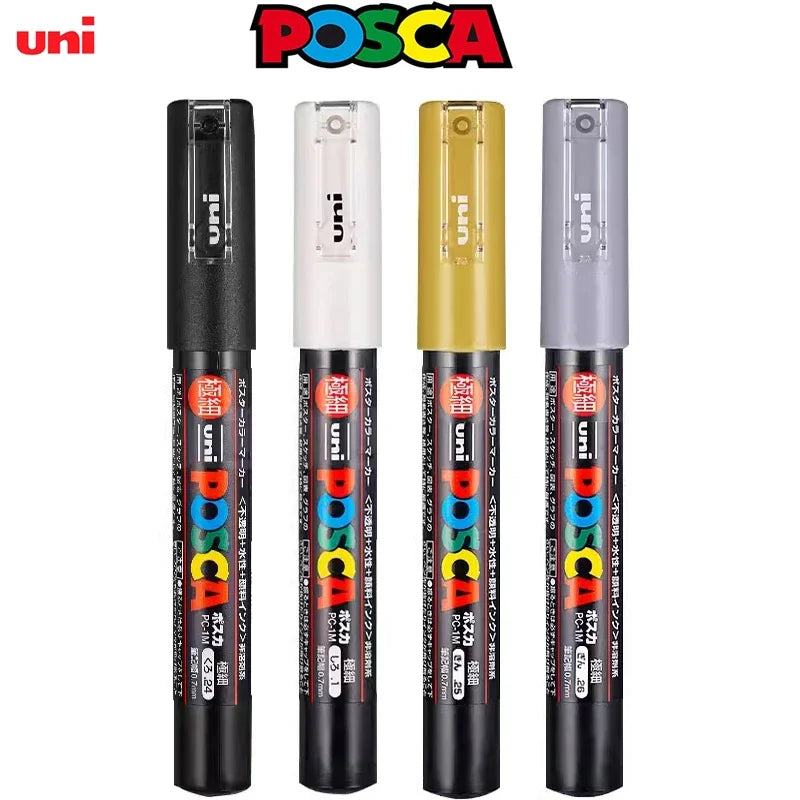 Permanent Acrylic Paint Marker Set – Quick-Dry Opaque Paint Pens for Graffiti, Crafts & Illustration