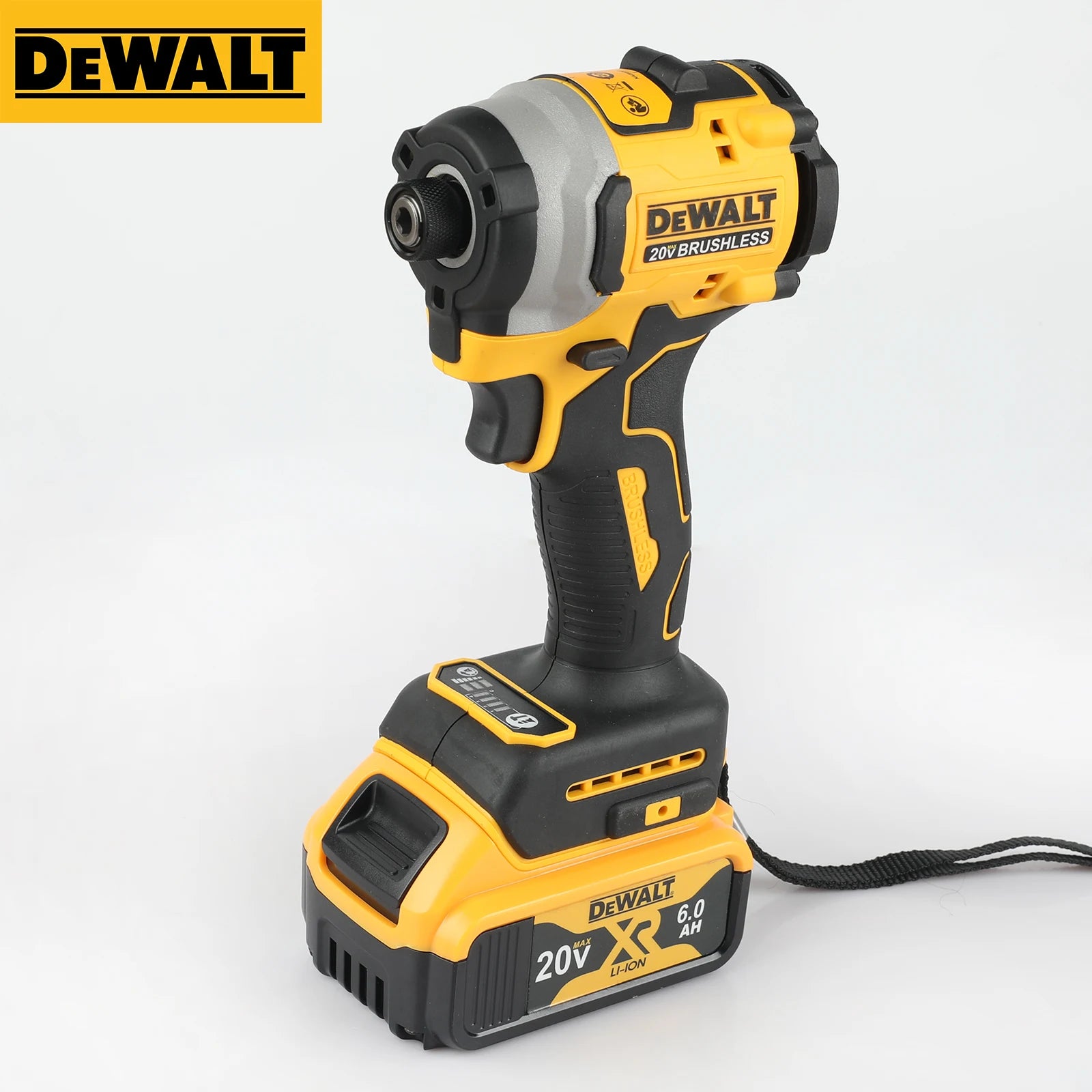 Rechargeable 20V Cordless Electric Screwdriver, High Torque Lithium Battery Power Tool