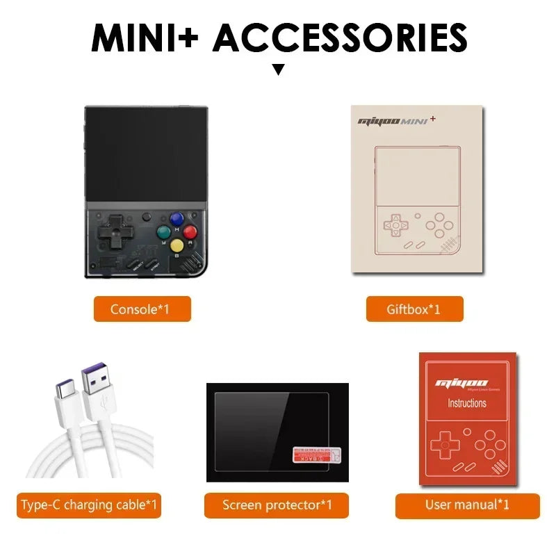 Retro Handheld Game Console — 3.5-inch (8.9 cm) IPS, 25,000+ Games, 3000mAh Battery, Portable Travel & Kids Gift