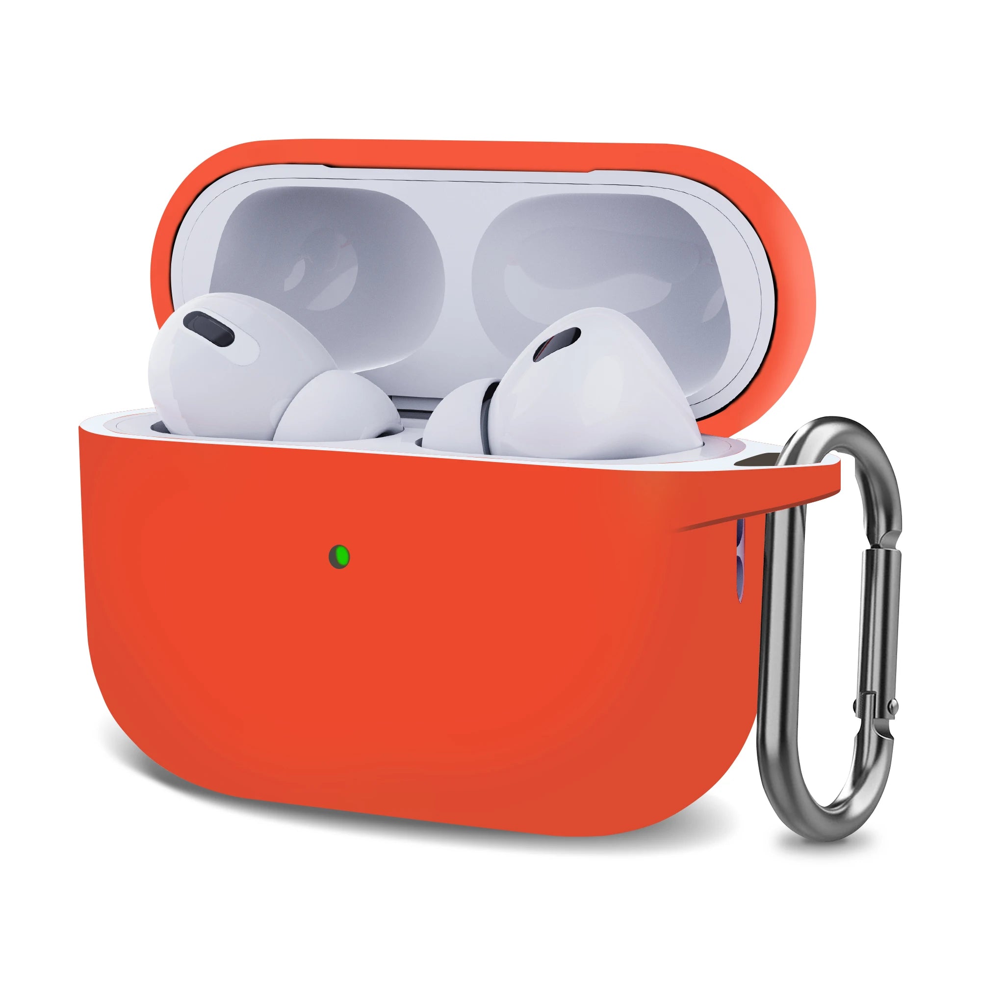 Silicone Earbud Charging Case Cover — Soft TPU Shockproof Protective Case for True Wireless Earbuds (1-Pack)