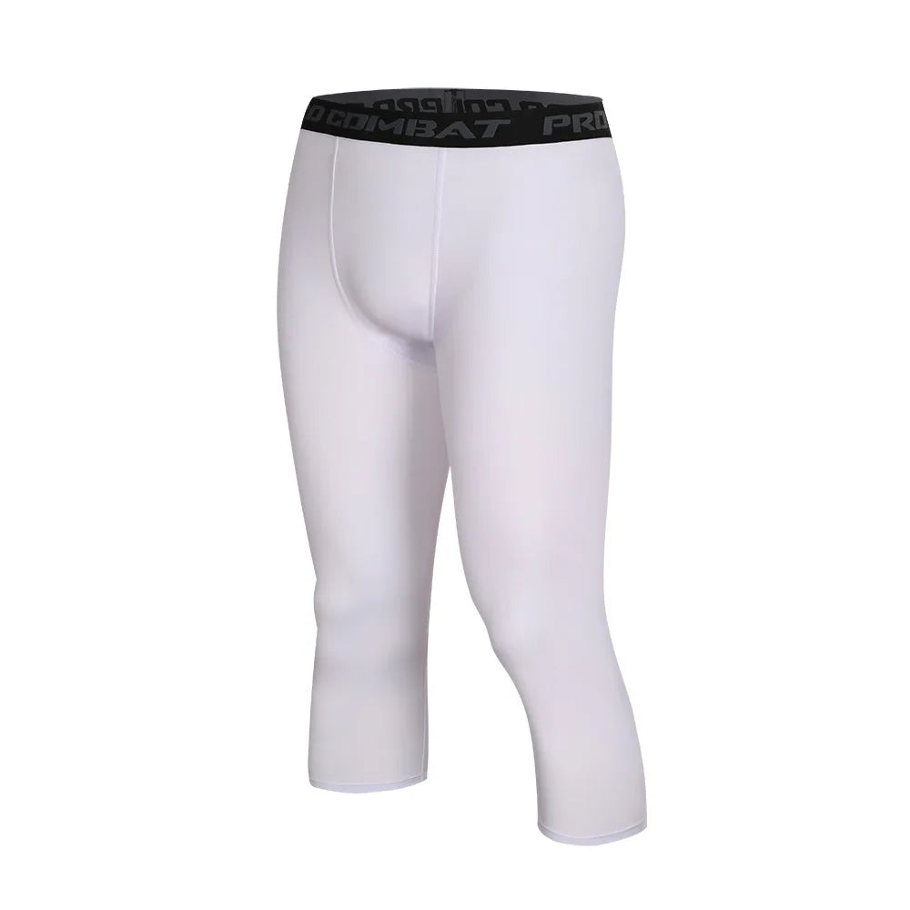 Men's All-Season Knit Polyester Calf-Length Sweatpants – Sporty Joggers