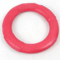 Orange Dog Flying Disc & Training Puller — Durable EVA Chew-Resistant Interactive Toy for Puppies to Large Dogs
