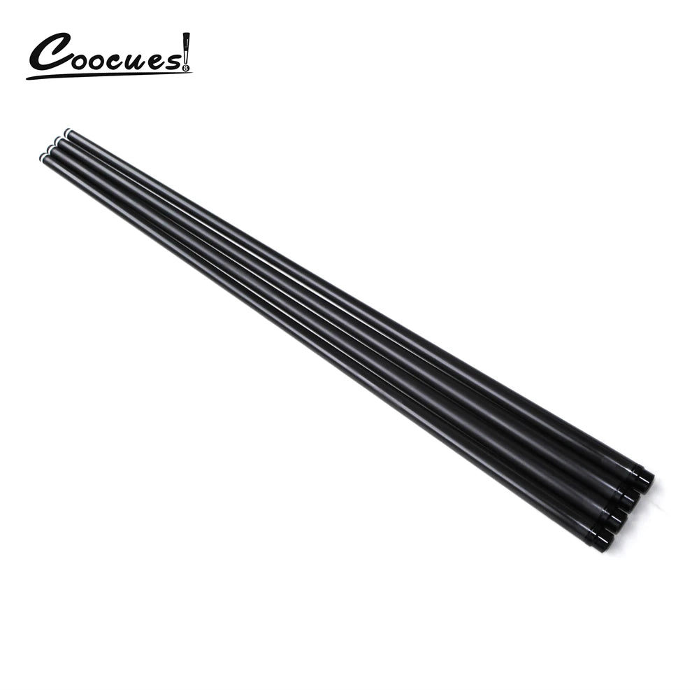 Carbon Fiber Pool Cue Shaft - Low Deflection Pro Taper, 26.4–30.1 in (670–765 mm) Replacement Spare Shaft for Billiards
