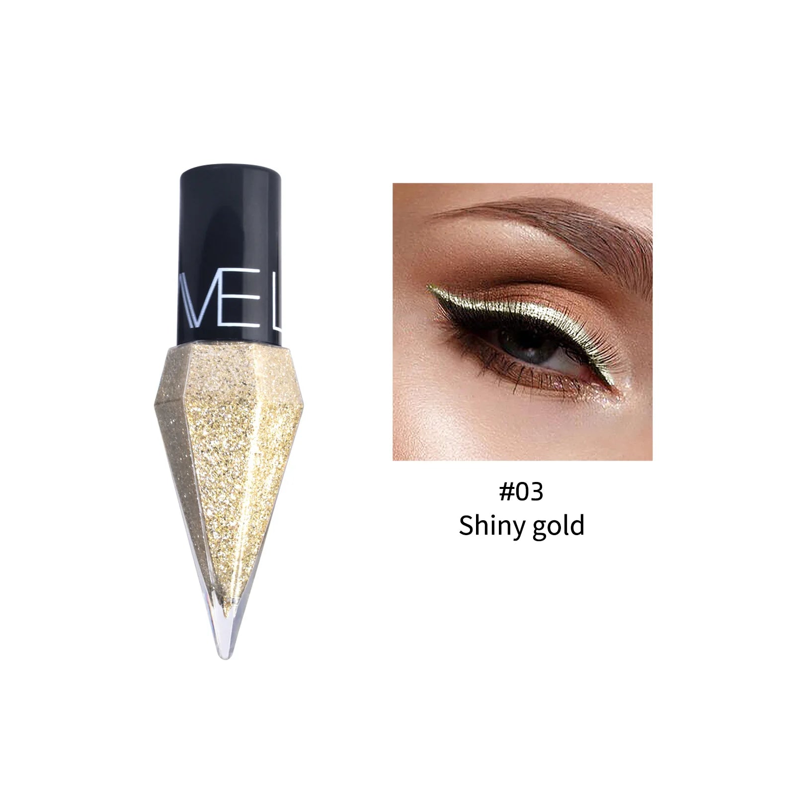 Sparkling Pearlescent Liquid Eyeliner – Quick-Dry Waterproof Smudge-Proof