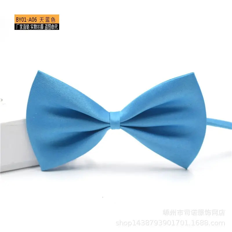 Adjustable Bow Tie Collar for Dogs & Cats - Pet Bowknot Necklace for Puppies