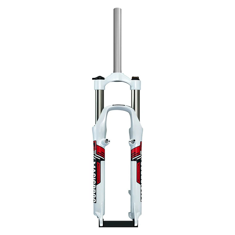26-Inch MTB Suspension Fork — 110mm (4.3in) Travel, Disc & V-Brake Compatible, 9×100mm QR, 250mm (9.84in) Steerer