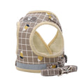 Adjustable Breathable Pet Harness with Reflective Leash for Puppies, Small Dogs & Cats