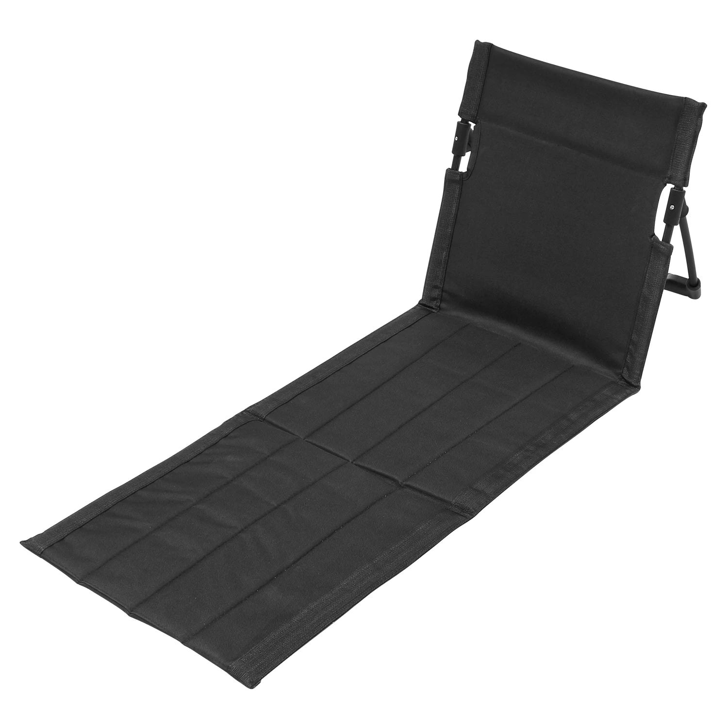Foldable Oxford Cloth Camping Floor Chair – Portable Backrest for Beach, Picnic & Garden (Seat 15.9×16.1 in / 40.5×41 cm; Mat 31.1 in / 79 cm)