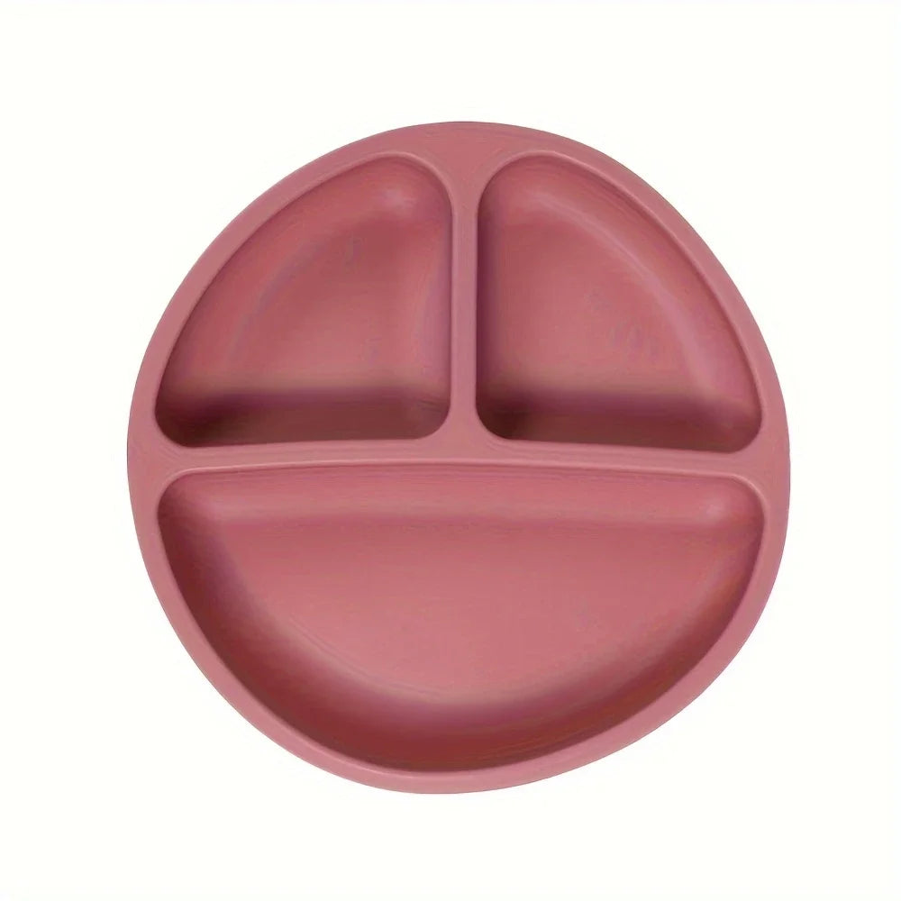 Silicone Suction Baby Plate — BPA-Free Toddler Feeding Bowl, Non-Slip Kids Dinnerware