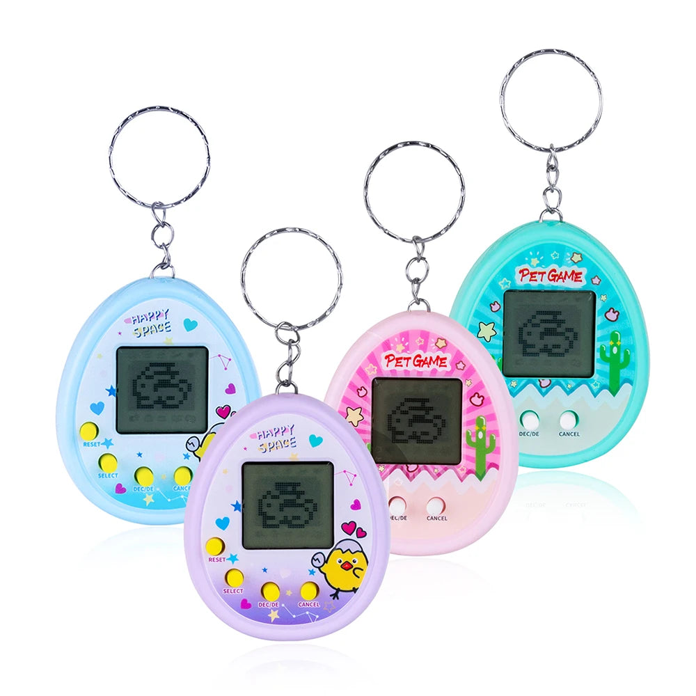 Interactive 3D Virtual Pet Toy Collector's Edition Aqua Blue - Electronic Virtual Pet for Kids & Gamers