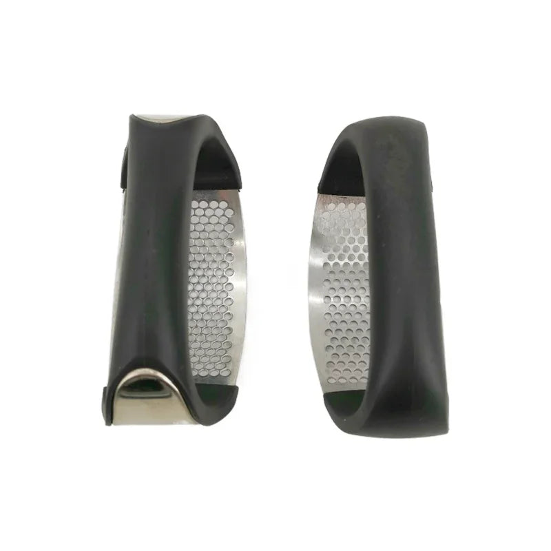 Stainless Steel Garlic Press Manual Crusher - Heavy-Duty Garlic Mincer Kitchen Gadget