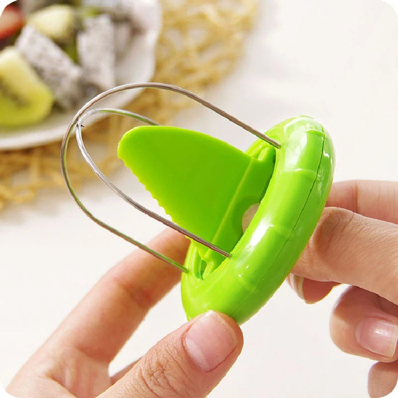 Kiwi Cutter Detachable Stainless Steel Fruit Peeler & Scoop - Easy Kiwi, Lemon and Avocado Peeling