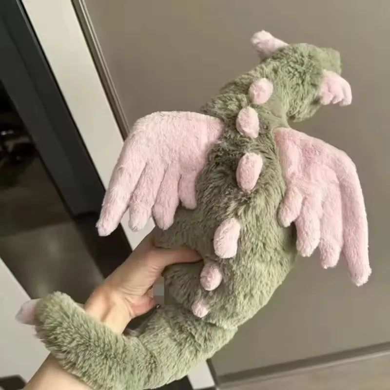 Matcha & Purple Dragon Plush Toy 55 cm (22 in) — Soft Cute Soothing Companion Gift