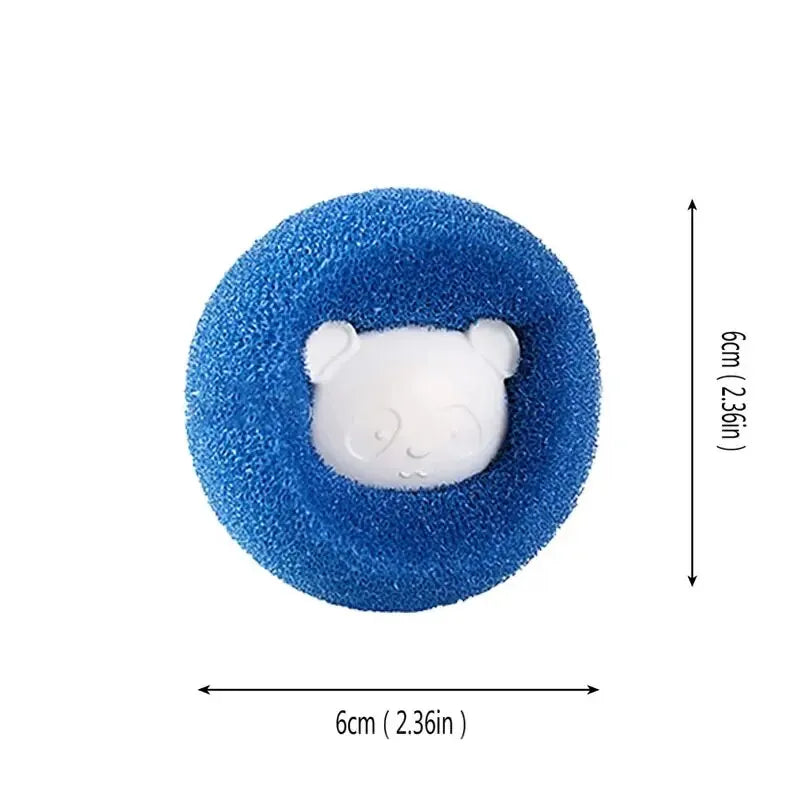 Reusable Pet Hair Remover Laundry Ball 2.4 in (6 cm) - Lint & Fur Catcher for Washing Machine