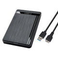Tool-Free 2.5-Inch (63.5 mm) SATA to USB 3.0 Micro-B External SSD/HDD Enclosure, Plug & Play for Laptop and Desktop