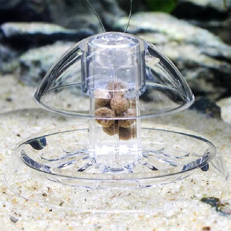 Aquarium Snail Trap Catcher – Plastic Snail & Planaria Trap for Fish Tanks, Plant-Safe Pest Remover
