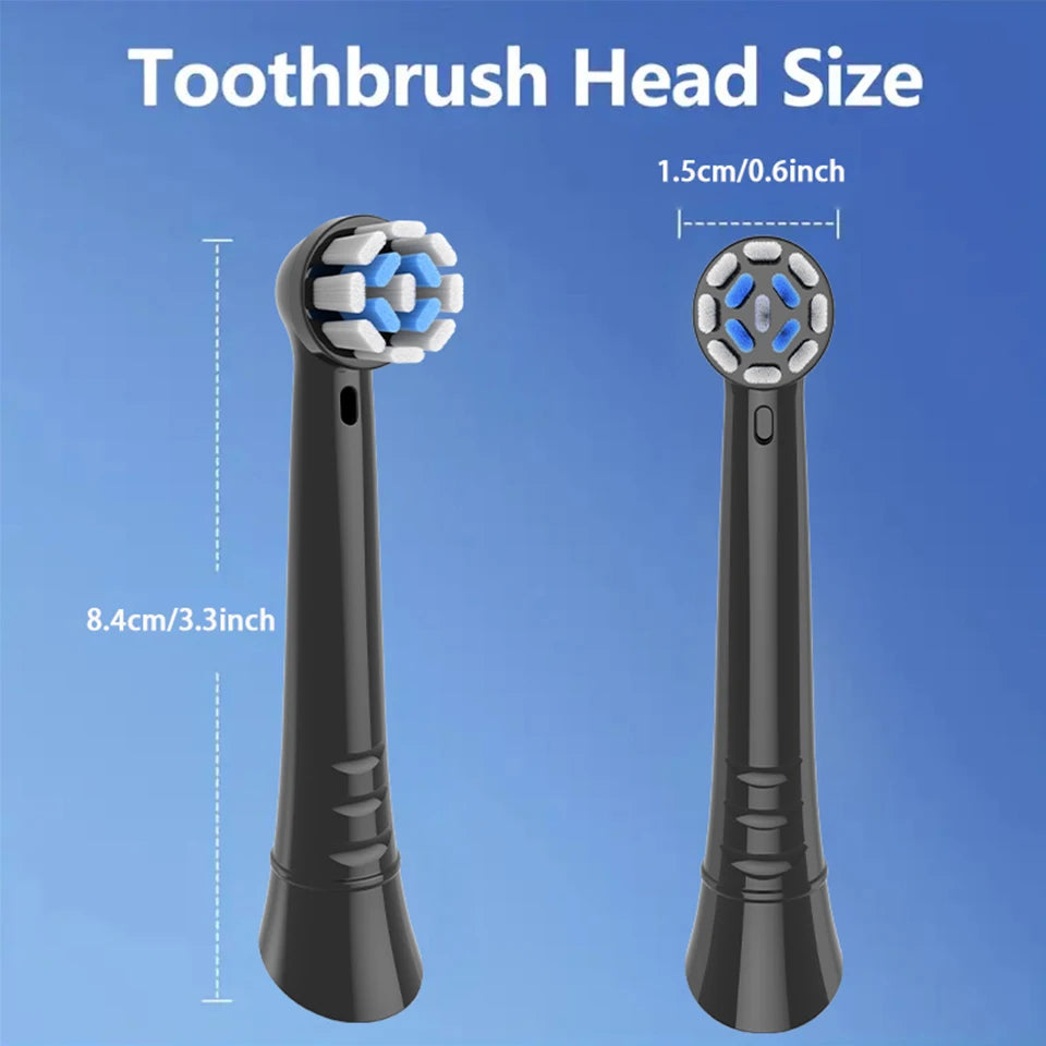 4/8/12/16/20-Pack Replacement Electric Toothbrush Heads – Compatible with iO-Style Electric Toothbrushes