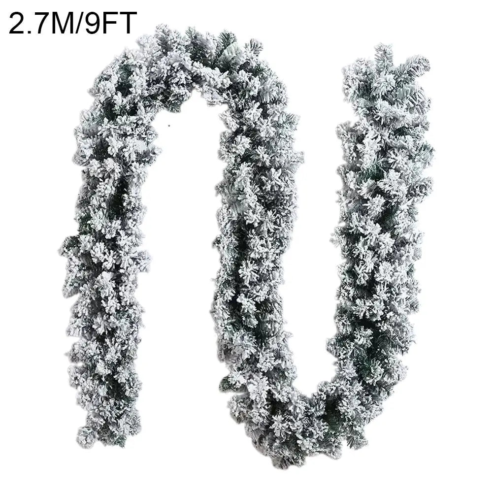 Berry Christmas Garland - Artificial Holiday Garland with Berries for Indoor & Outdoor, 6 ft (1.8 m) or 9 ft (2.7 m)