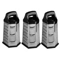 6-Side Stainless Steel Box Grater – Multifunctional Cheese and Vegetable Slicer Shredder with Non-Slip Base