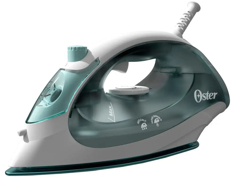 Steam Iron 110V 1200W Non-Stick Soleplate 200ml Reservoir Green