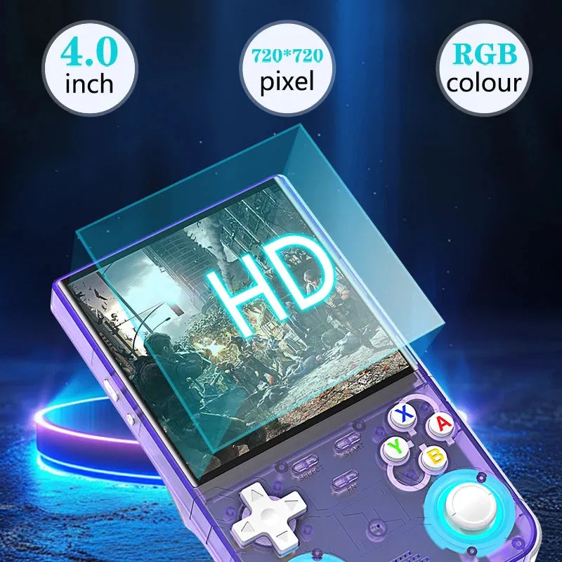 Portable Retro Handheld Game Console 4.0-inch (10.16 cm) IPS Screen, 64GB/128GB Storage, 20,000+ Classic Games, Linux Emulator Pocket Player