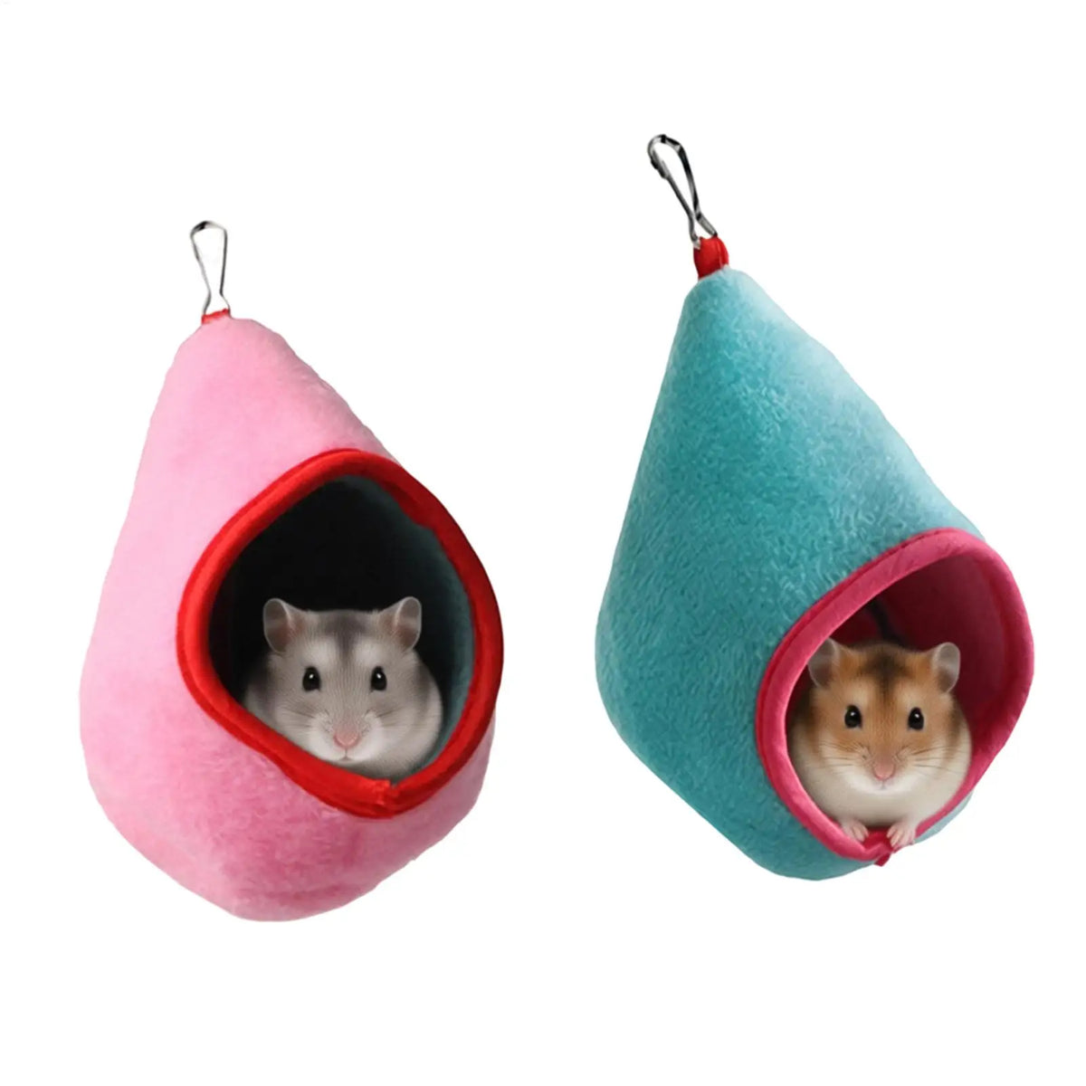 Hangable Small Pet Hammock – Hamster, Ferret & Guinea Pig Cage Bed, Polyester Climbing Perch & Cozy Hideout