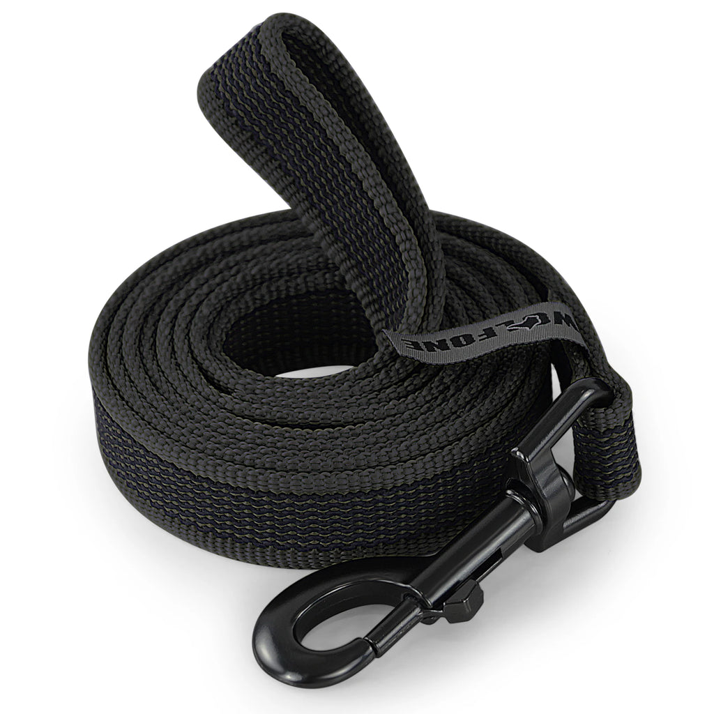 Long Dog Training Leash – 1.5m / 5m / 10m / 15m (4.9–49.2 ft) Durable Fiber Leash for Medium & Large Dogs, Personalized