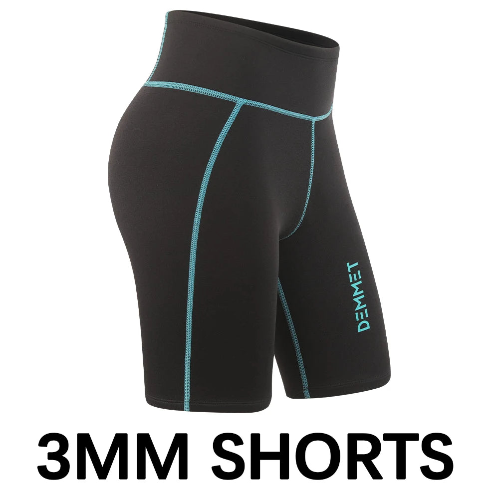 Men's Short Neoprene Wetsuit - Jacket or Pants 1.5mm / 3mm Front-Zip Split Sleeve for Surfing, Diving & Spearfishing