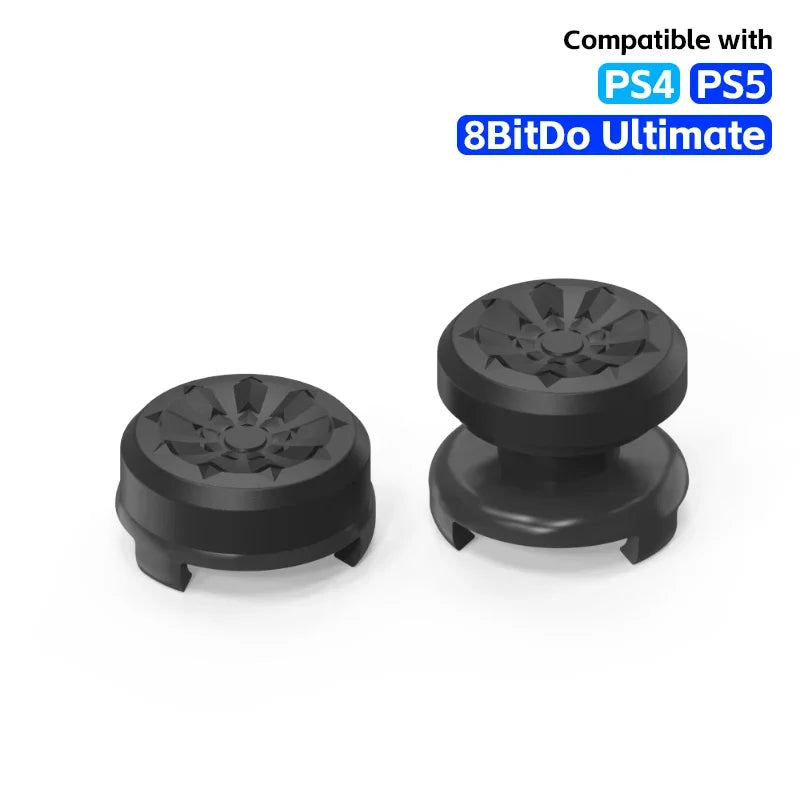 High-Rise Thumbstick Extenders for PS4, PS5 & 8BitDo Ultimate Controller – 2-Pack Silicone Joystick Grips