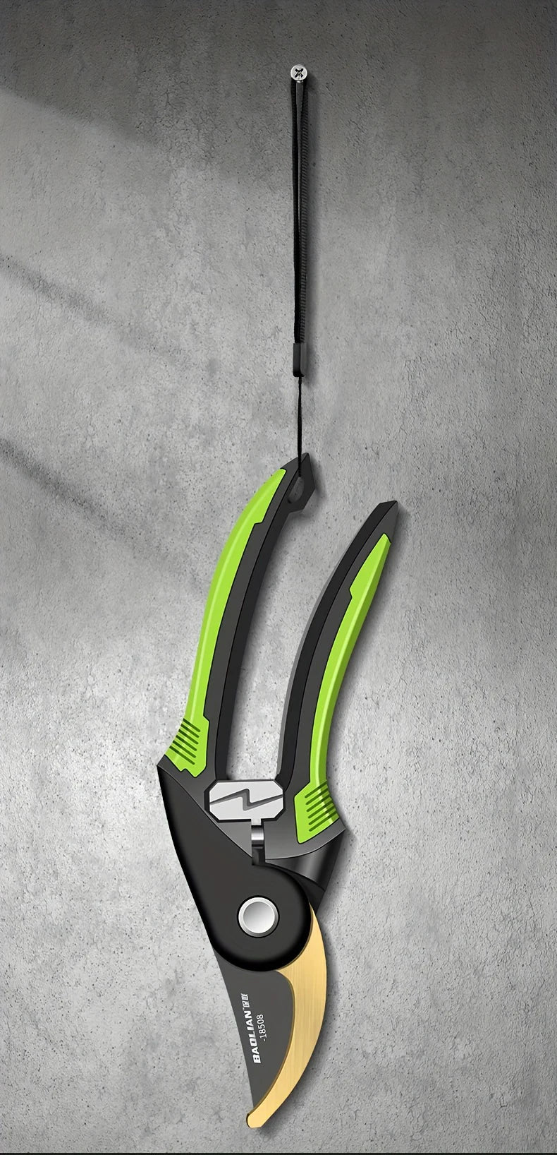 Heavy-Duty Pruning Shears – Ergonomic Non-Slip Garden Pruners, Sharp Durable Hand Shears