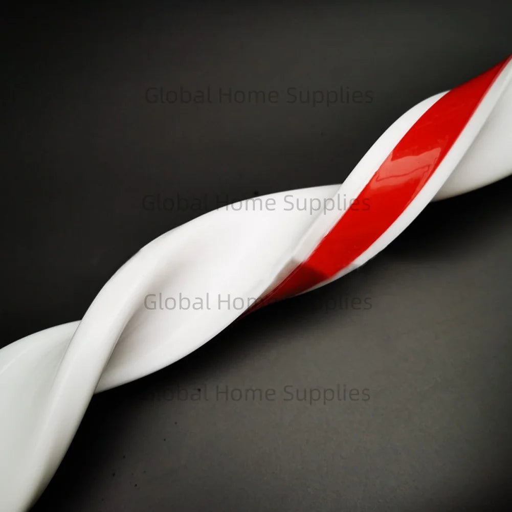 Silicone Shower Threshold Water Dam Strip — Bottom Seal for Glass Shower Door, Wet/Dry Separation, Adjustable 50–300cm (1.64–9.84ft), Heights 3–5cm (1.18–1.97in)