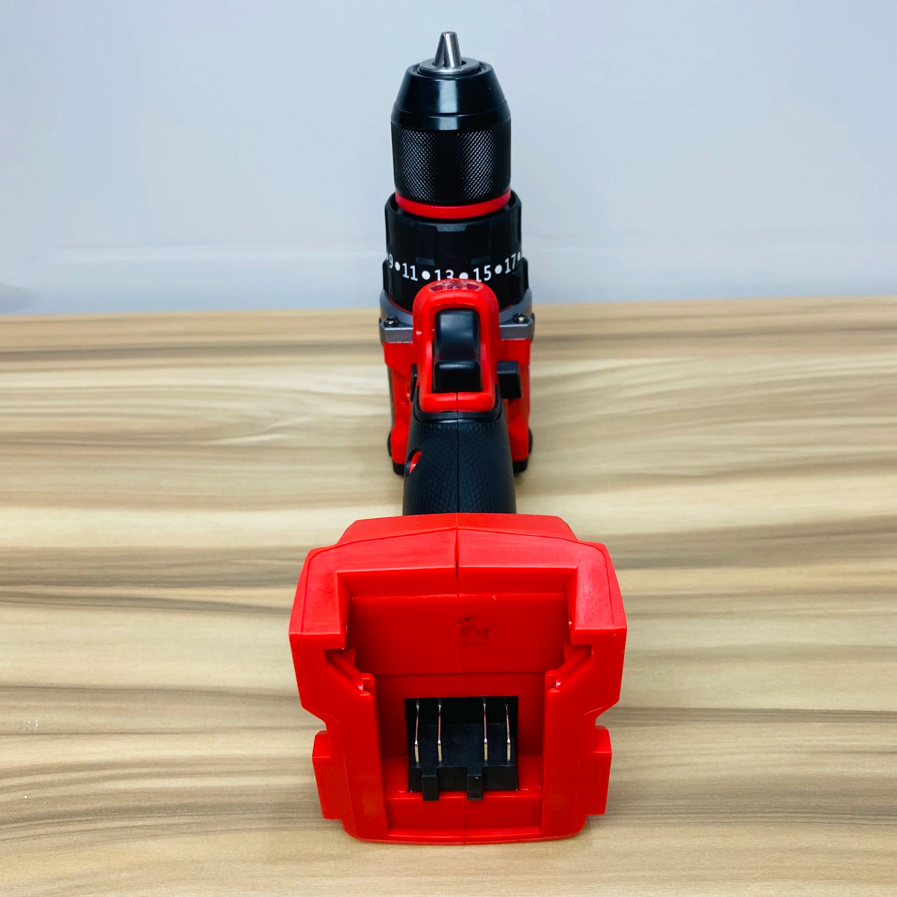 Brushless Cordless 18V Impact Drill Driver Compatible with Milwaukee Batteries, 3-Mode Hammer Drill & Screwdriver