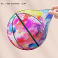 Indoor Silent Foam Basketball – Soft High-Elastic No-Noise Sports Ball for Quiet Indoor Play